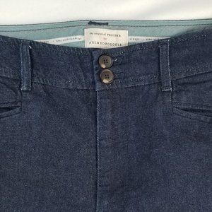 Anthropologie Women's Jean Trousers Blue Size 4